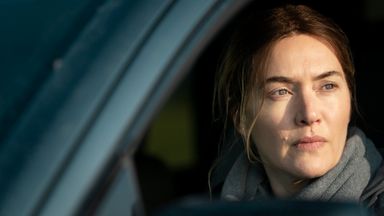 Kate Winslet stars in Mare Of Easttown. Pic: Sky UK/HBO